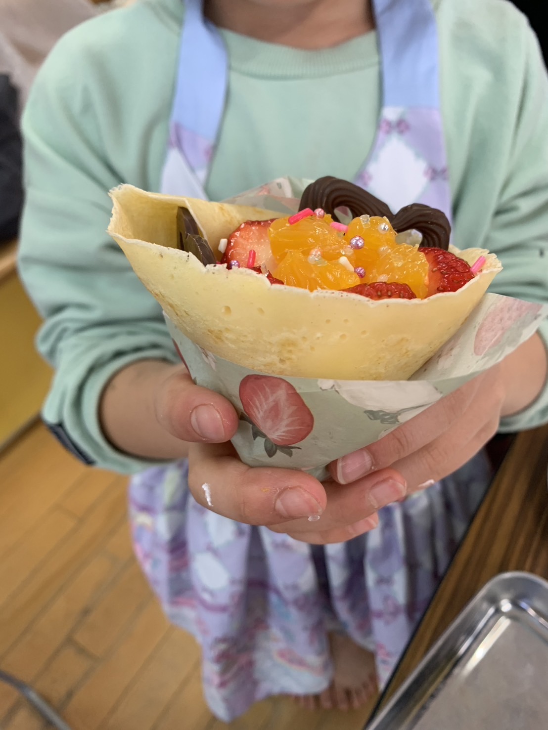 🌈クレープを作ろう🌈
