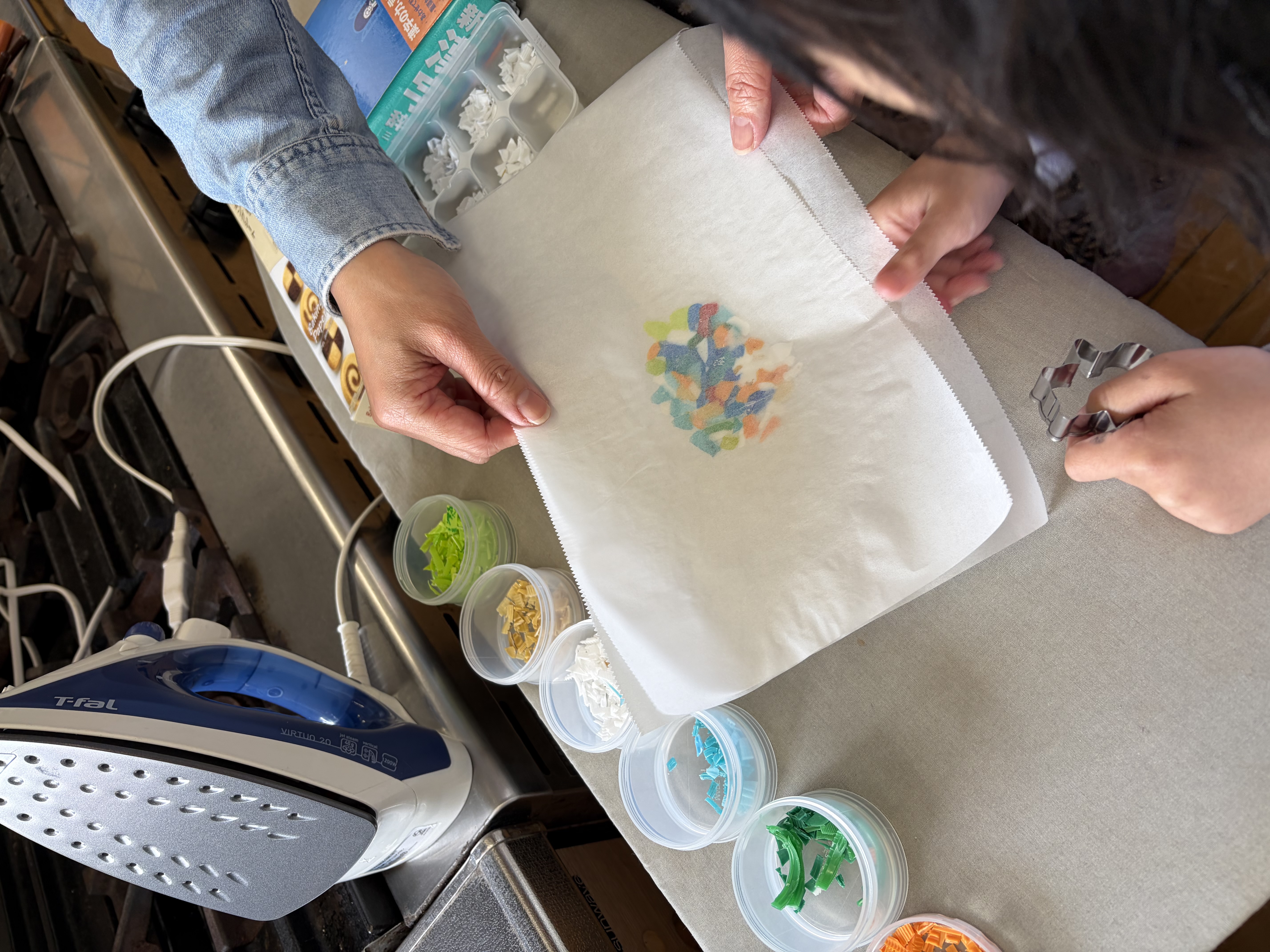 🌈ペットボトルキャップでキーホルダー制作🌈